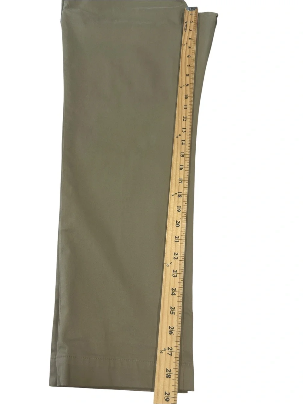 Banana Republic pants mens 36 x29Mason Athletic Tapered Fit Chinos Khaki Stretch